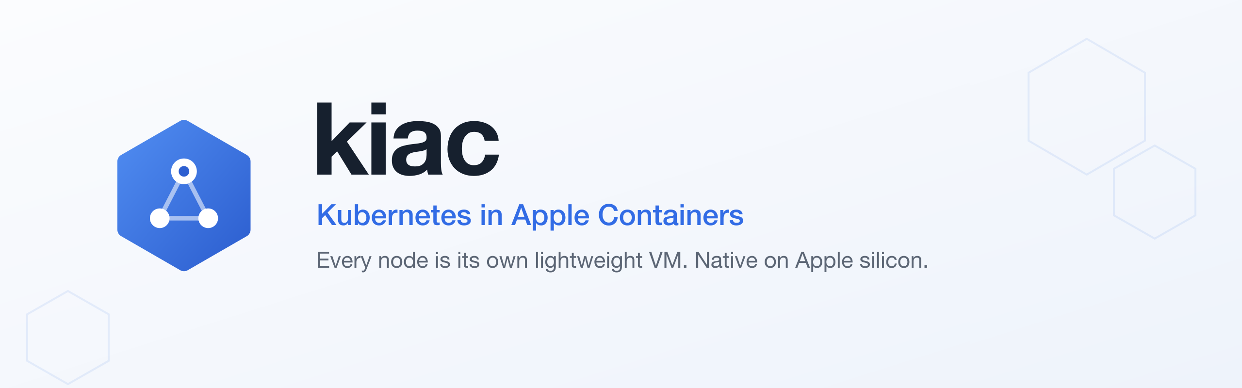 Cover for Introducing kiac: Real Kubernetes Nodes on Your Mac, Each Its Own Lightweight VM